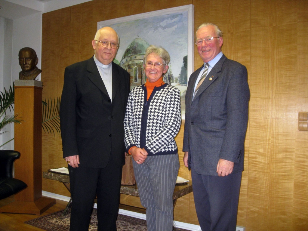 2010 Besuch der Eheleute Monkowski bei Kardinal Sterzinsky