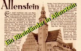 Allenstein in der Zwischenkriegszeit