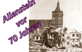Allenstein vor 70 Jahren 1