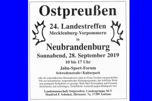 Ostpreu├ƒen 24. Landestreffen