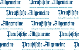 PAZ Zeitung für Ostpreussen KG Allenstein